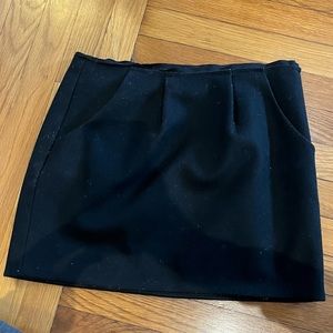 J Crew wool mini skirt w pockets